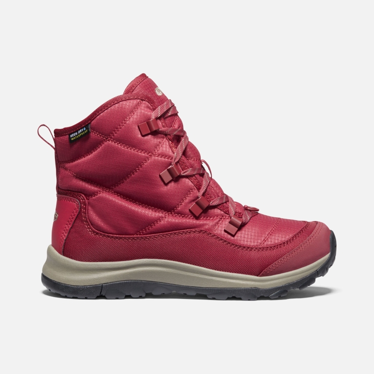 Keen Terradora II Winter Waterproof Boots - Women's Brown Red Boots